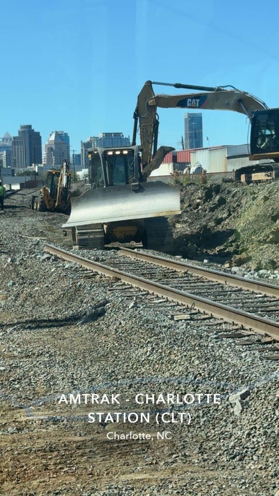 Amtrak charlotte station project